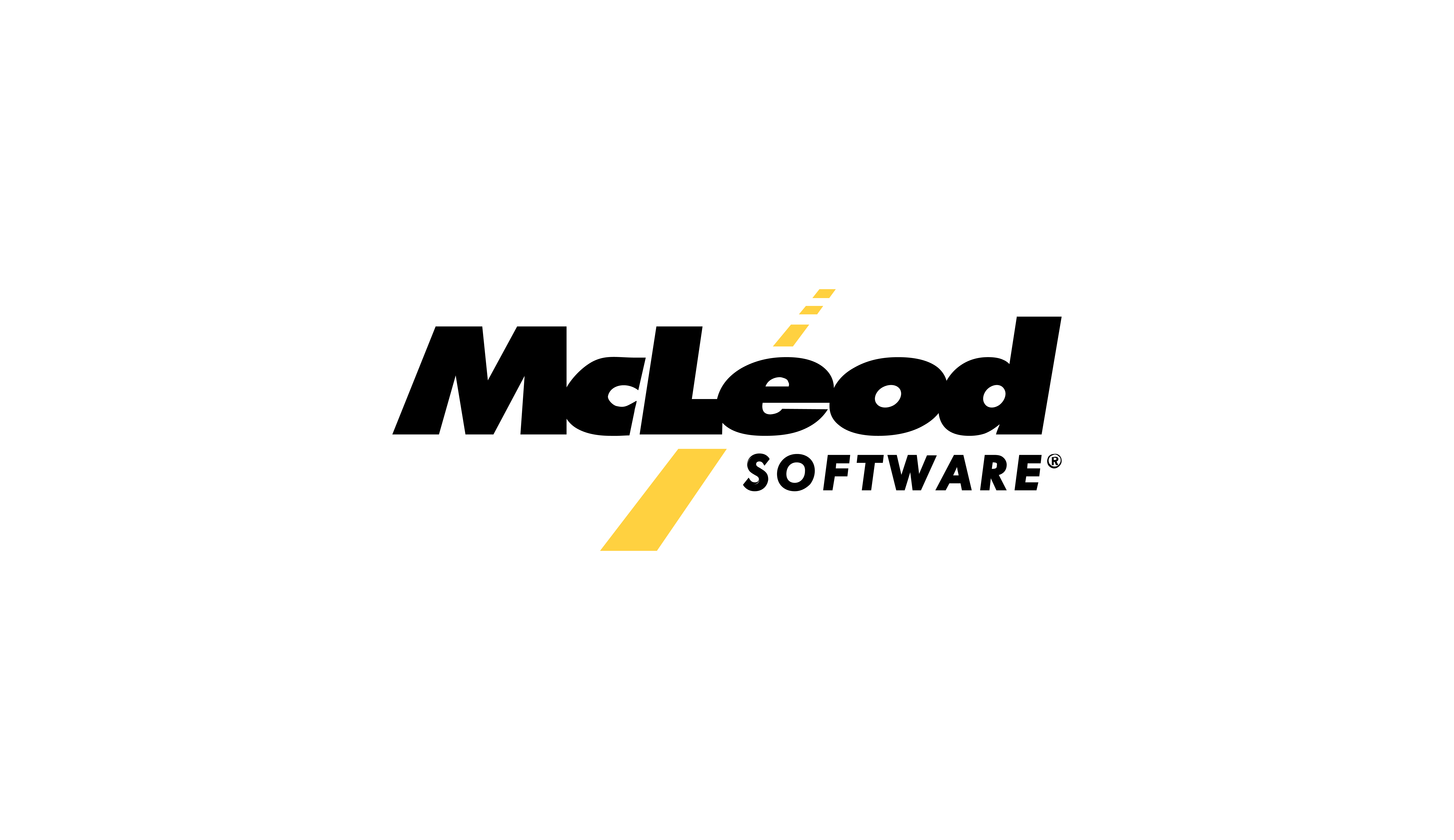 McLeod Software logo with a stylized yellow diagonal stripe.