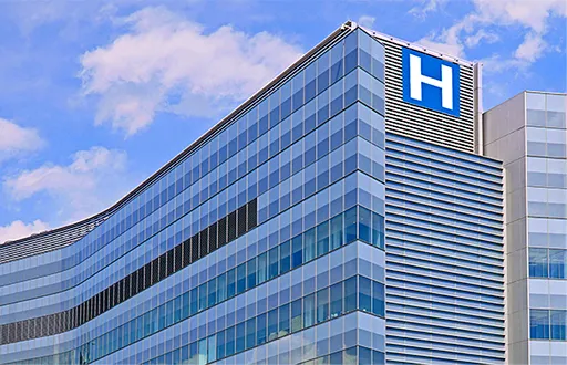 Hospital building