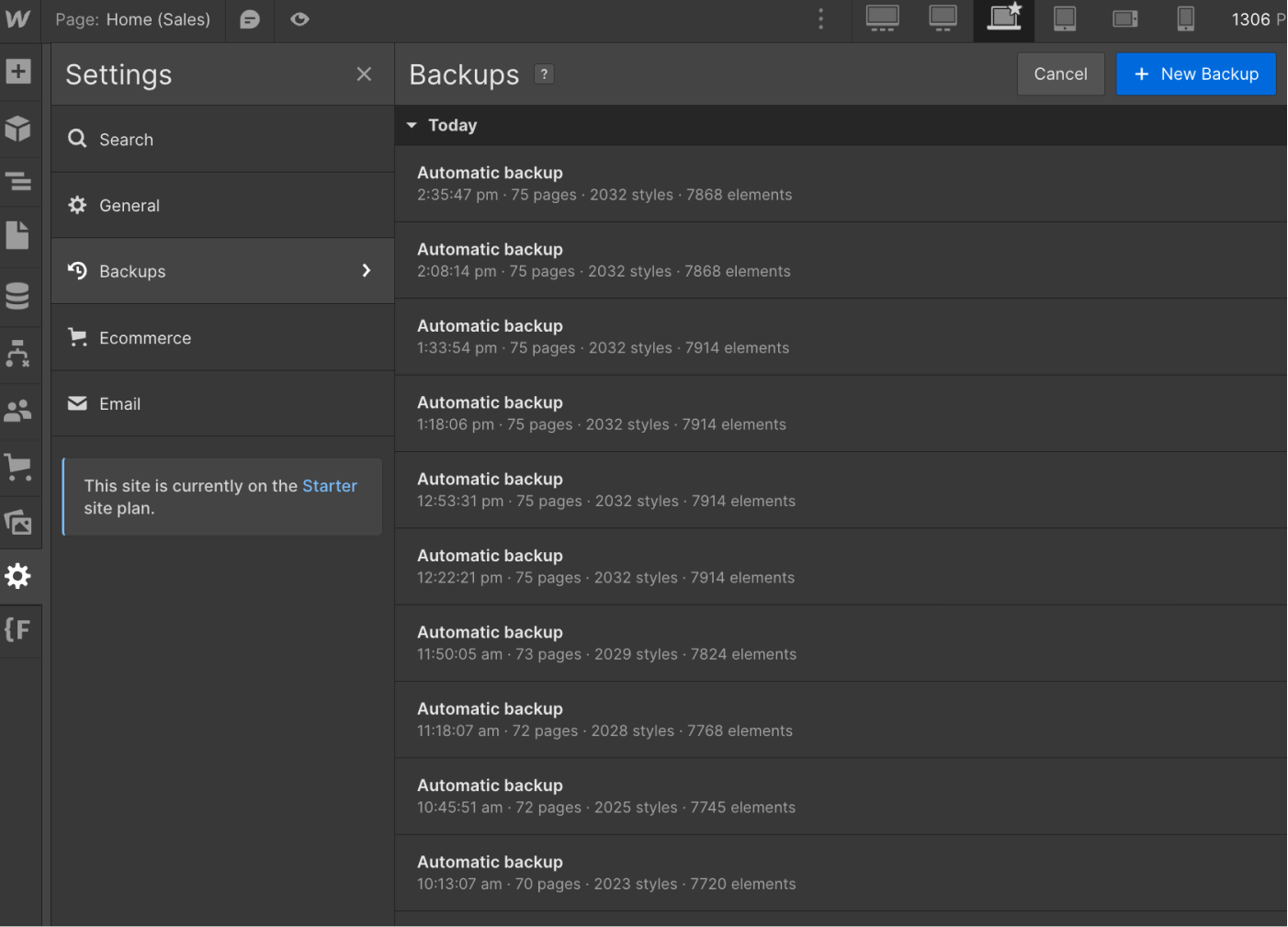 Backups - LegalFlow X Webflow Template