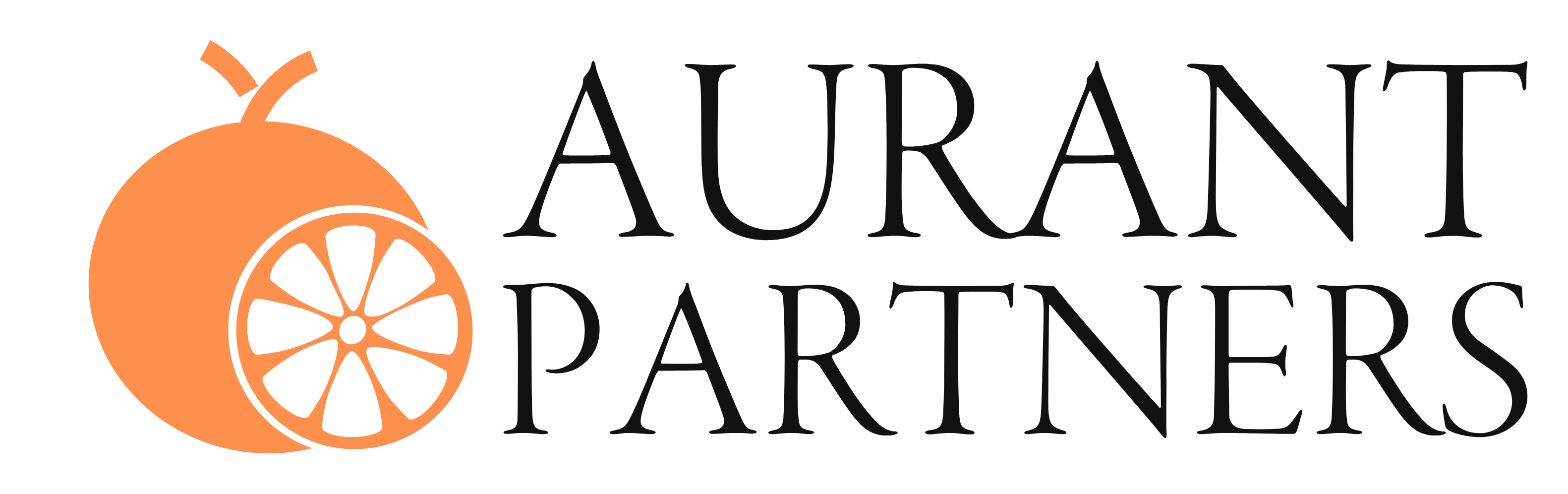 Logo of Orange next to the words Aurant Partners