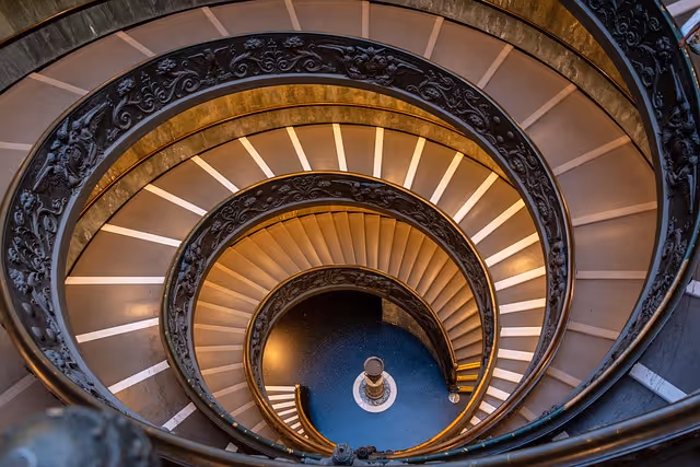 Rome Vatican spiral staircase