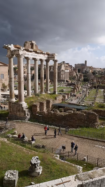Palatine Hill Rome view