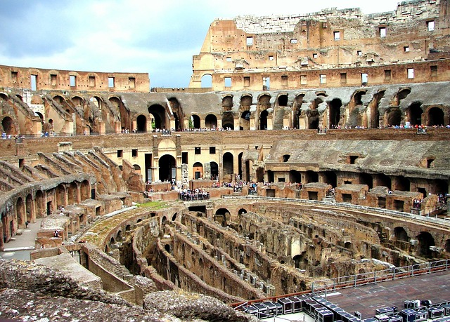Colosseum Rome interior