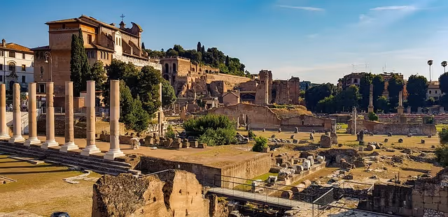 Palatine Hill ruins