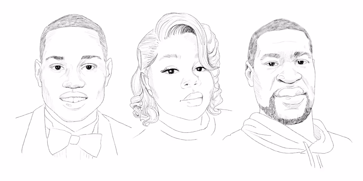 Arbery taylor floyd portraits