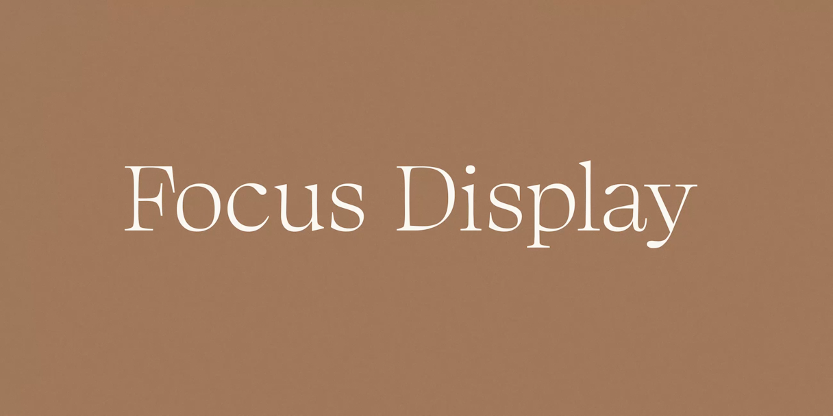 Focusdisplay