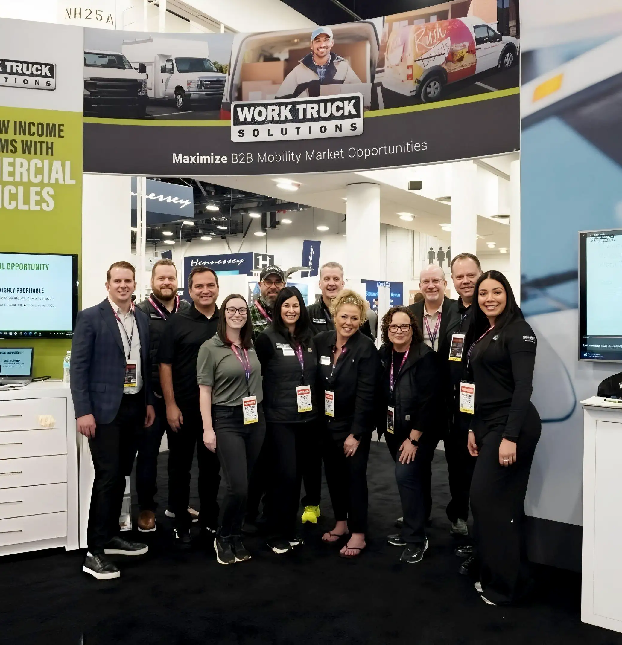 Work Truck Solutions at an Event