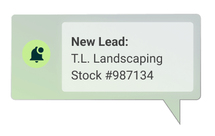 Notification: New lead received