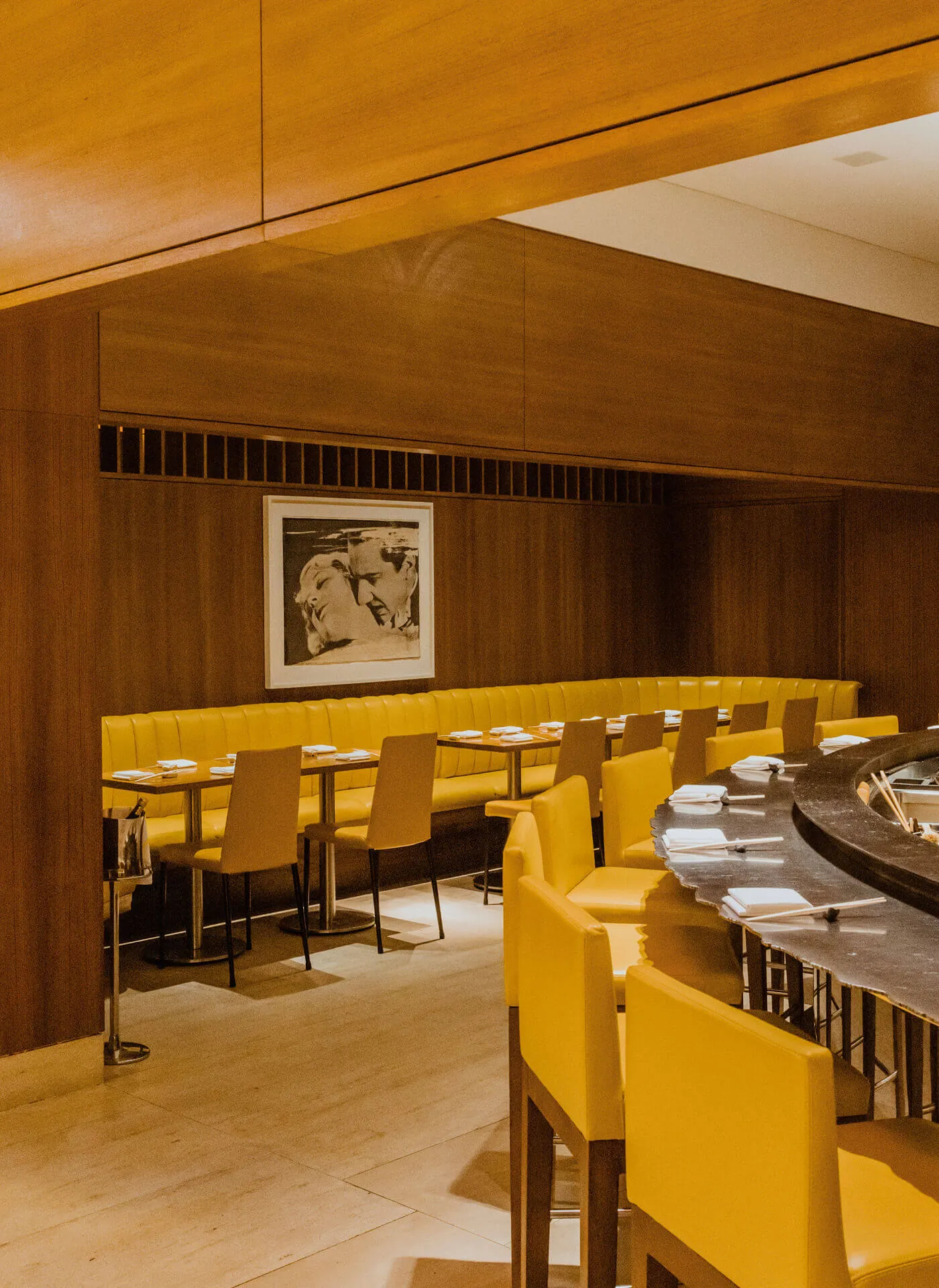 The Omakase Counter and additional seating at Kappo Masa