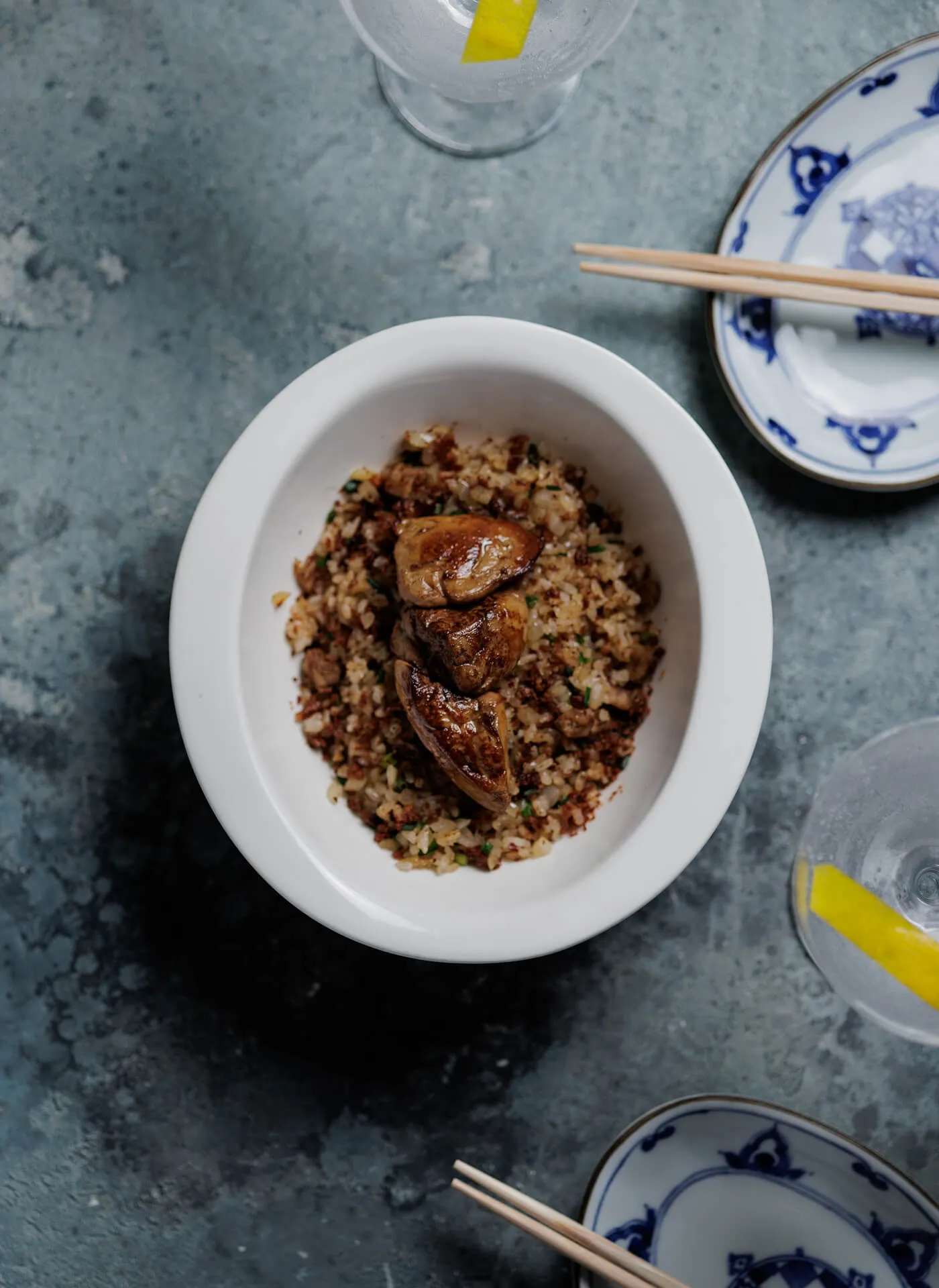 Duck Fried Rice with Foie Gras