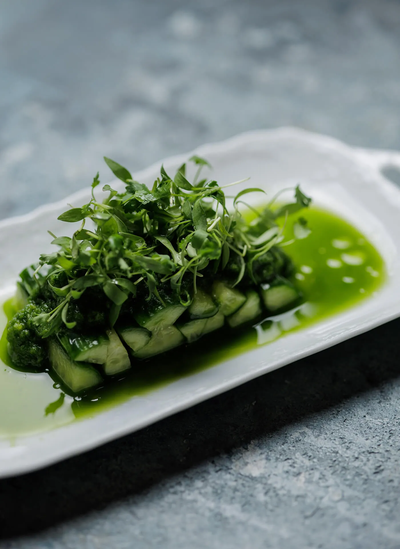 Spicy Cucumber Tataki