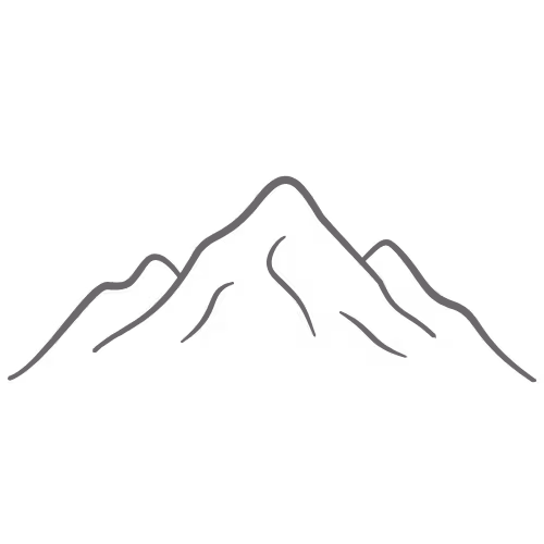Mountain graphic icon
