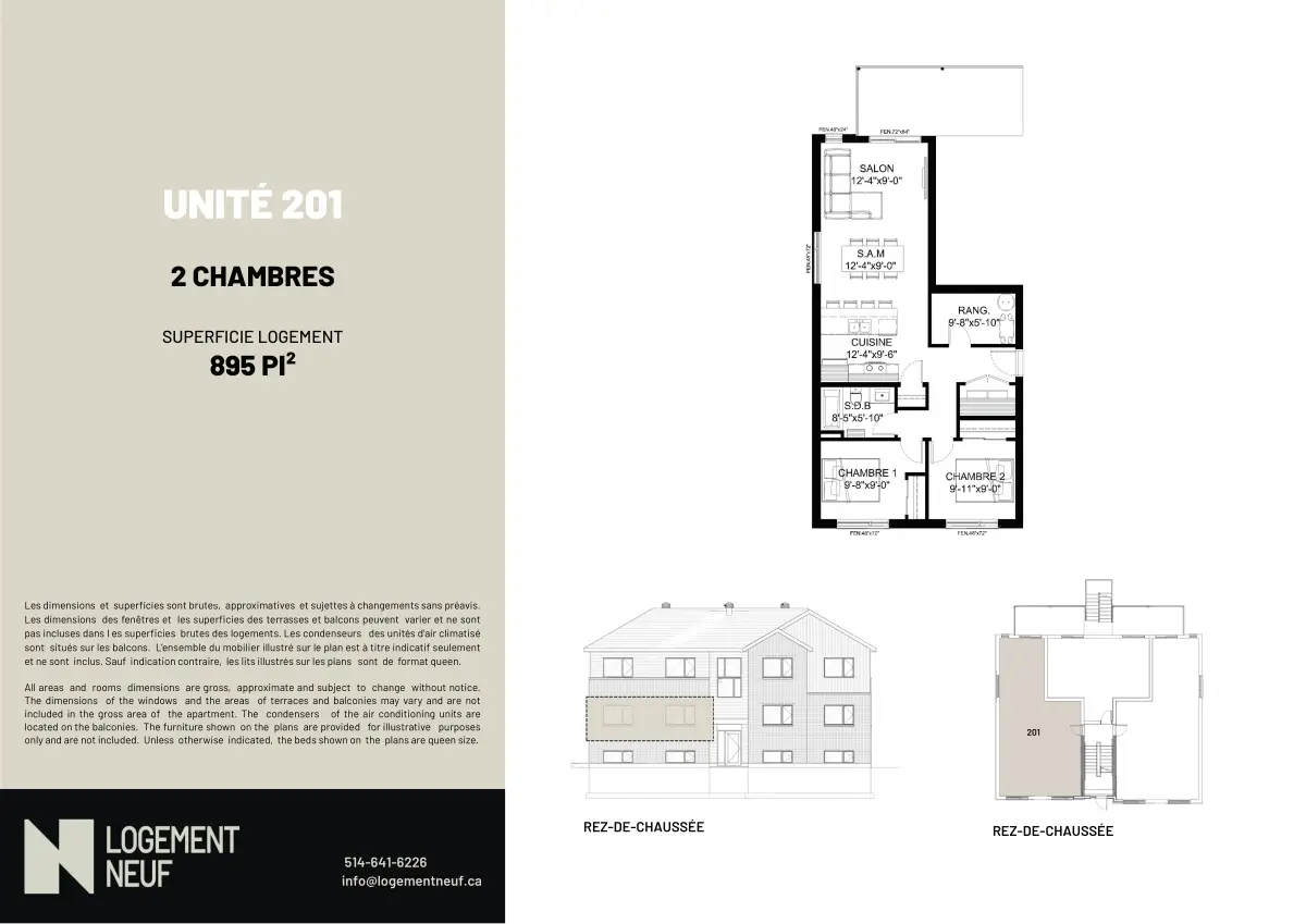 201 | 98 RUE LAFLAMME