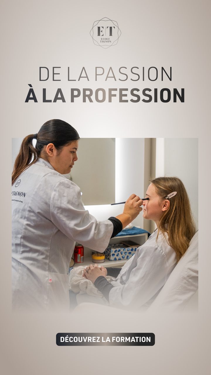 Publicité École Tagnon : De la passion à la profession