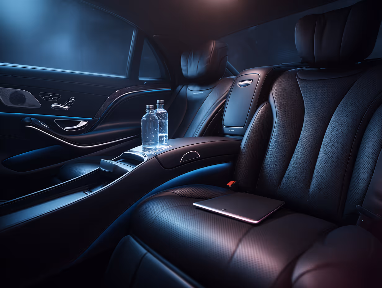 S-Class Interrior, AI Generated