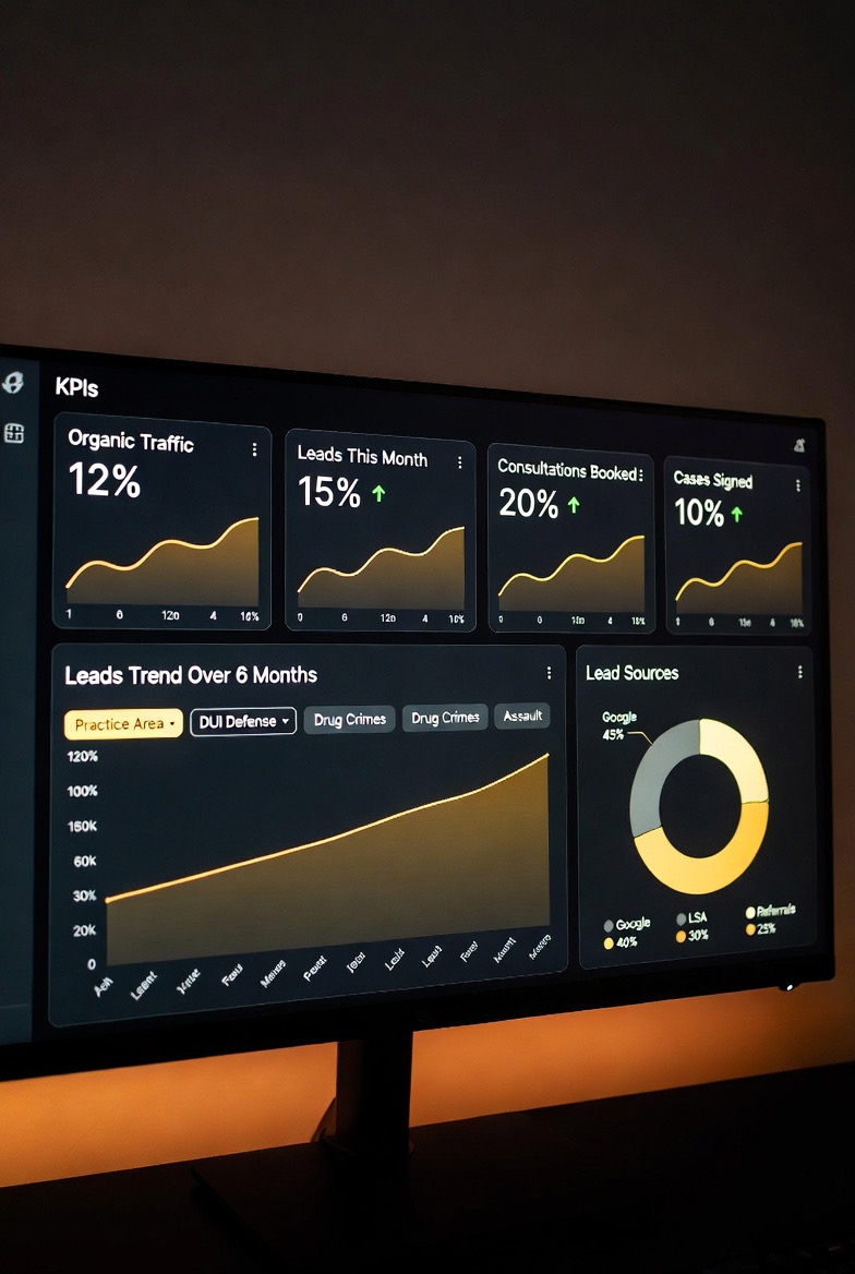 Snowy mountain landscape at dusk