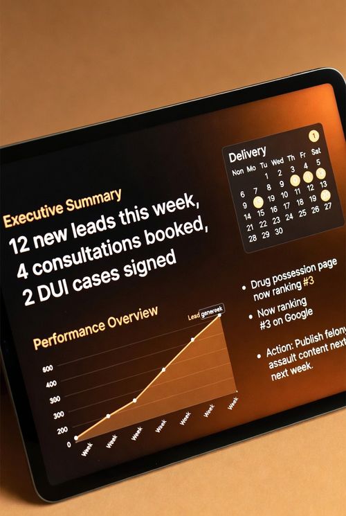 Snowy mountain landscape at dusk