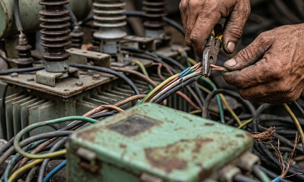 Instalación eléctrica relacionada con un fallecimiento por electrocución