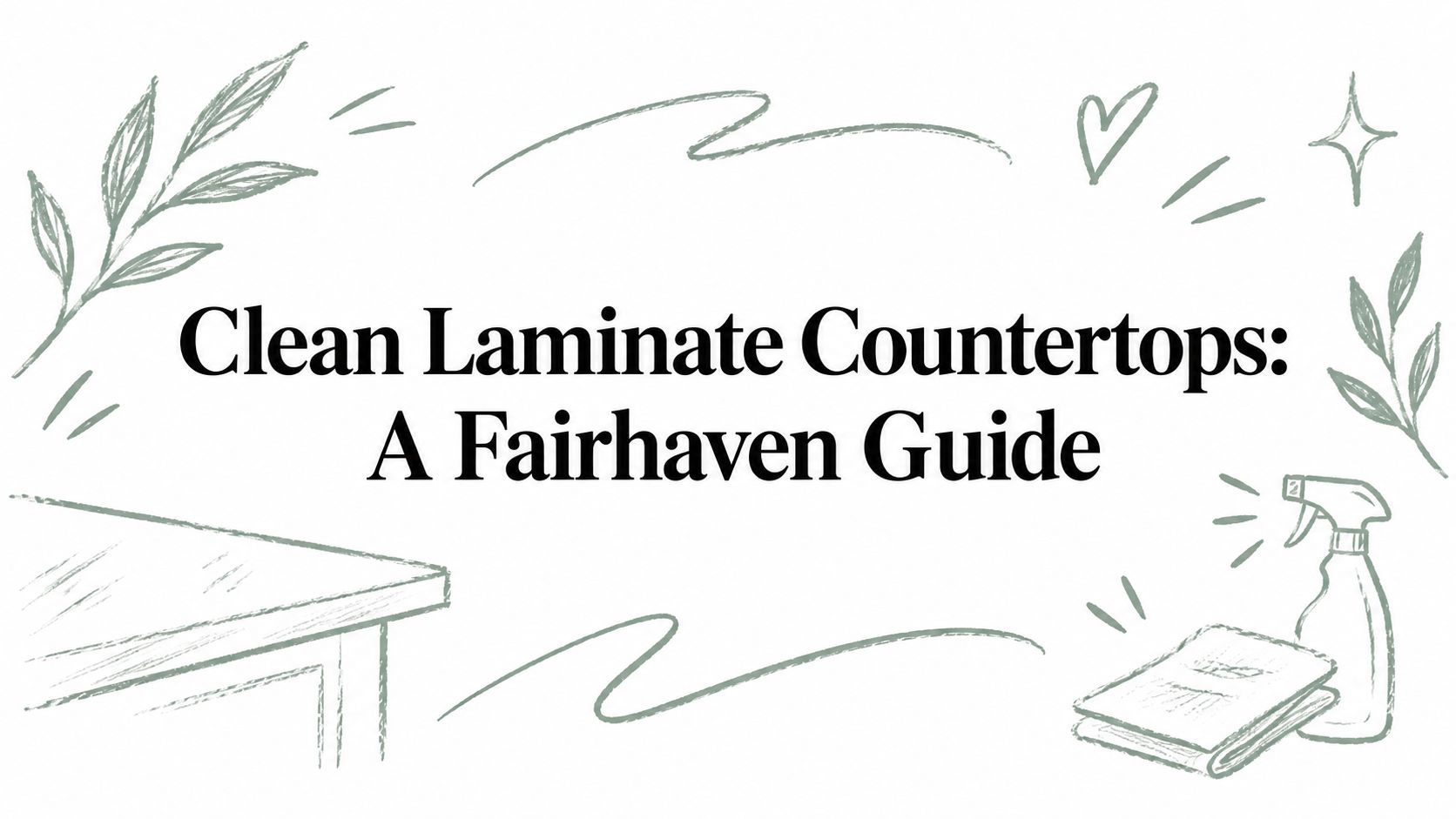 Clean Laminate Countertops: A Fairhaven Guide