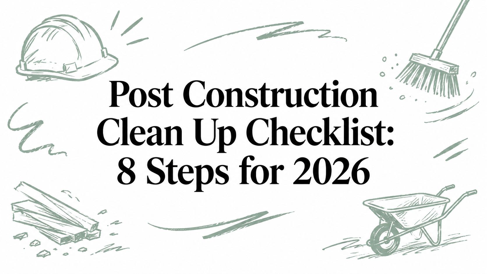 Post Construction Clean Up Checklist: 8 Steps for 2026