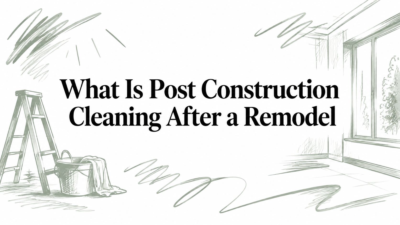 What Is Post Construction Cleaning After a Remodel