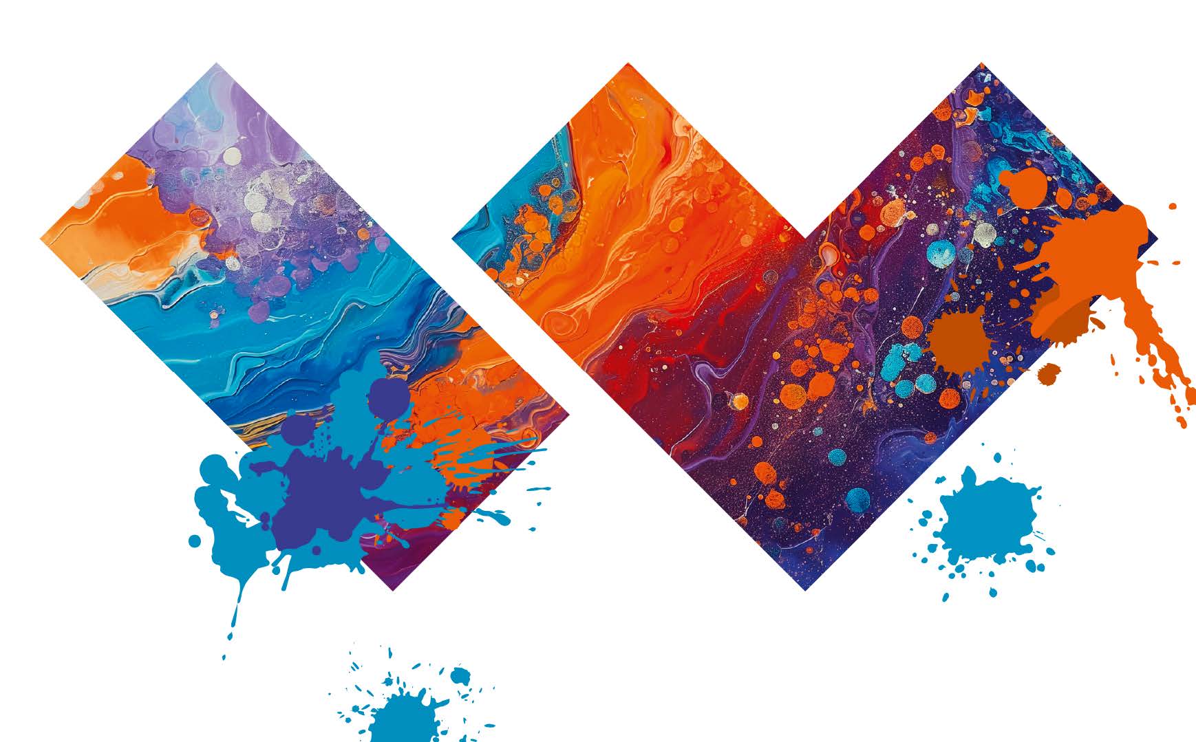 WEFRA Logo colorful splash