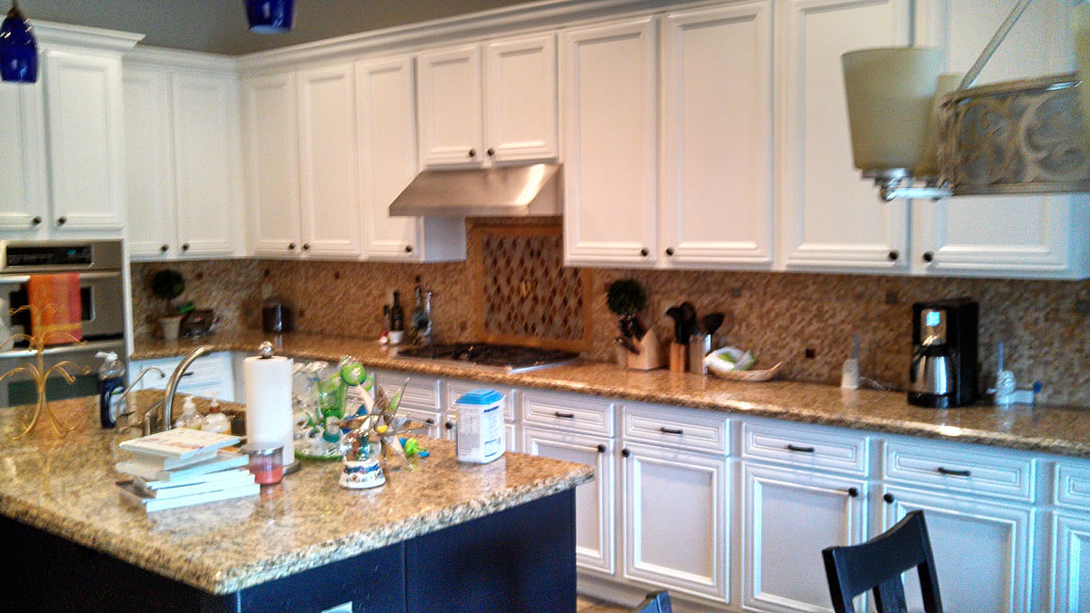 White Finish On Maple