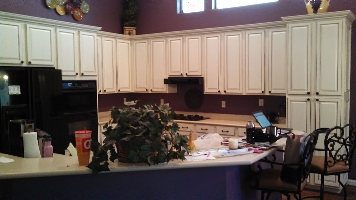 White Finish On Maple