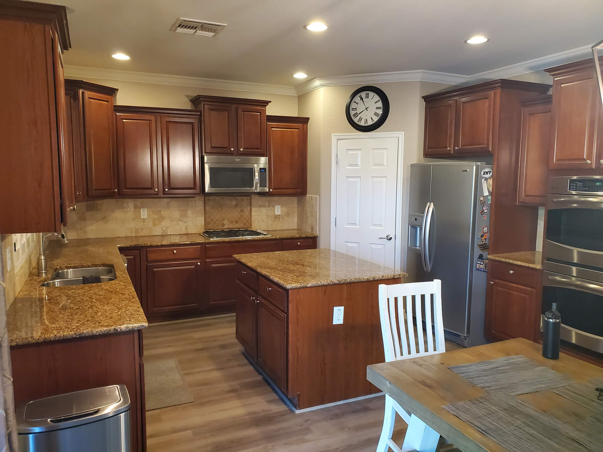 Raised Panel to White Shaker