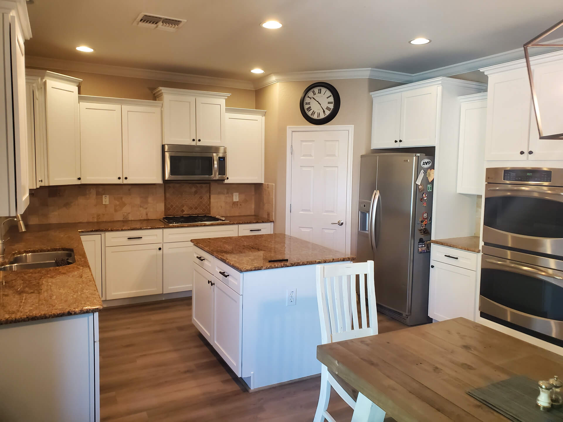 Raised Panel to White Shaker