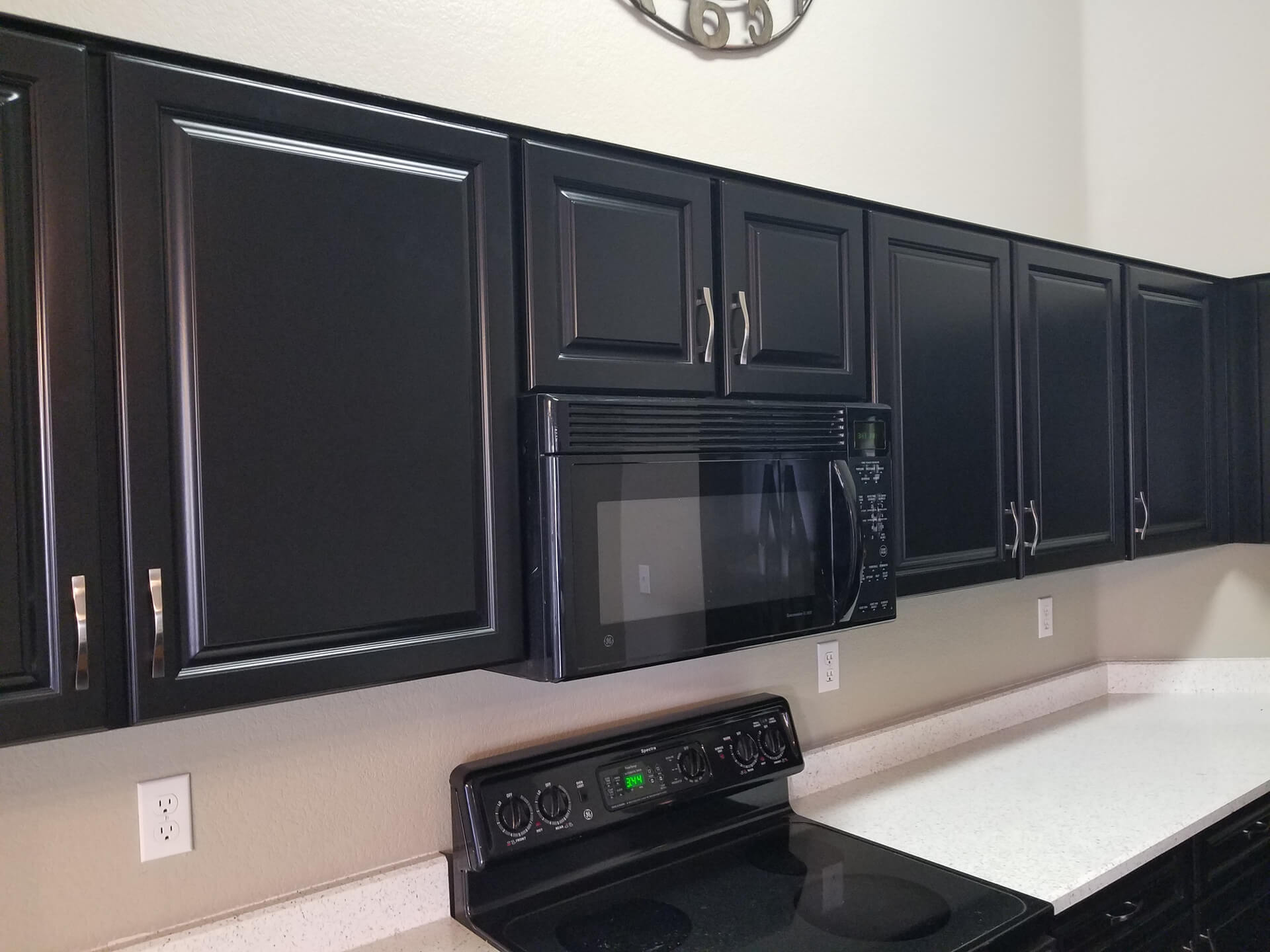 Black Raised Panel Doors