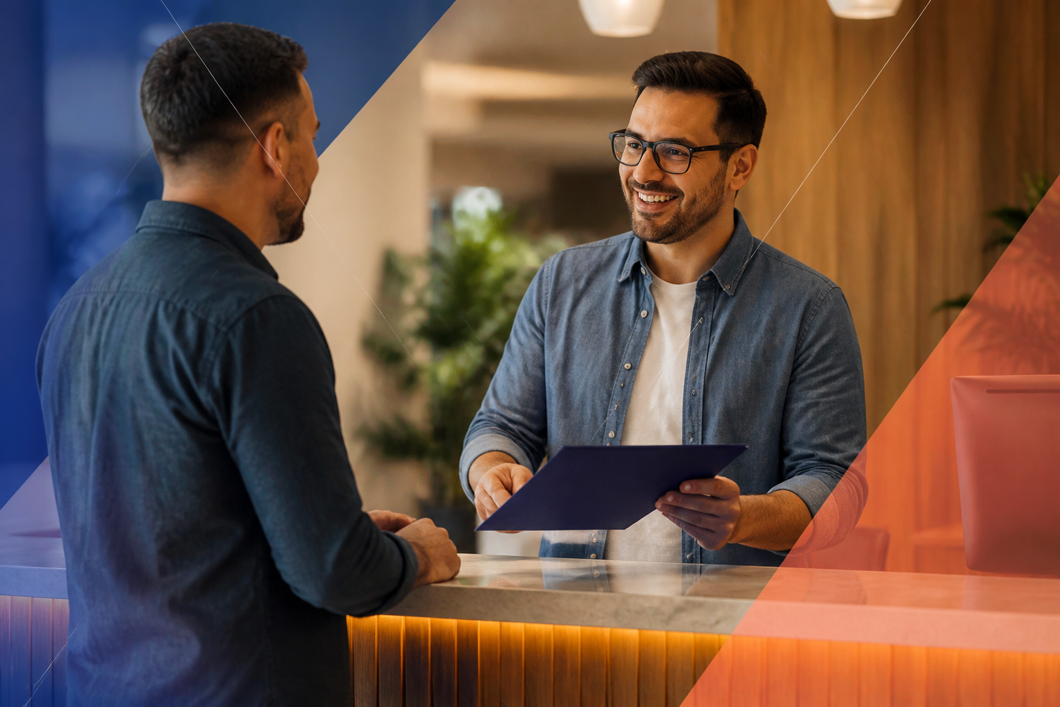 Client welcome consultation