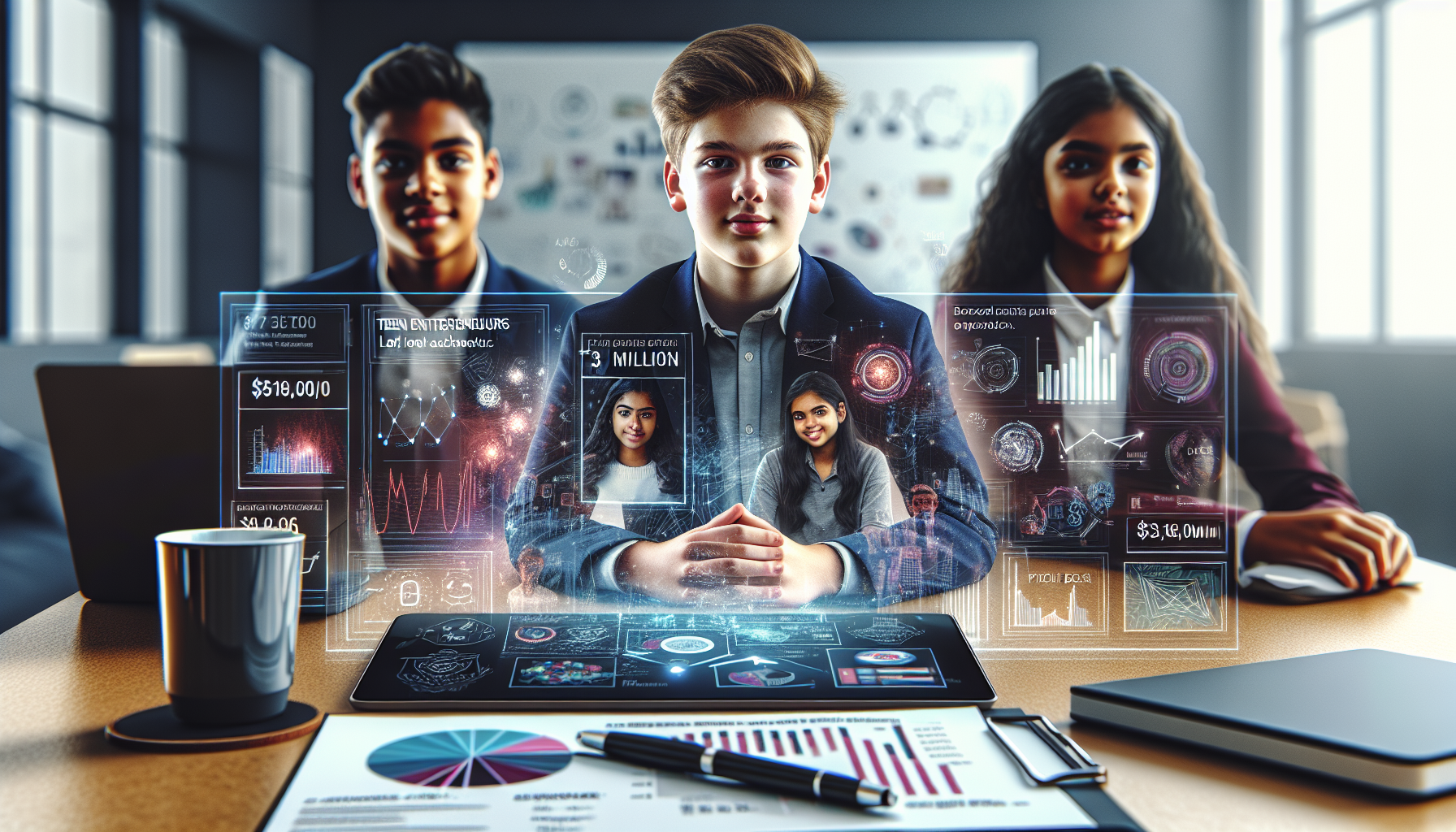 Two teen founders dropped out of school and raised $3 million out of Y Combinator. Read their pitch deck.