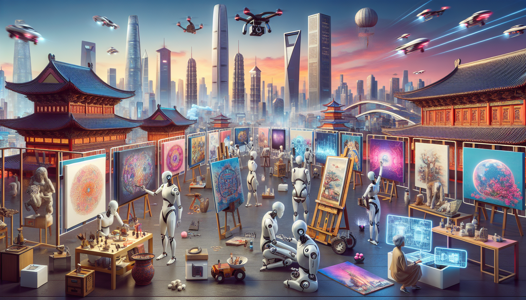 China’s AI Boom Reshapes Art Automation in 2025