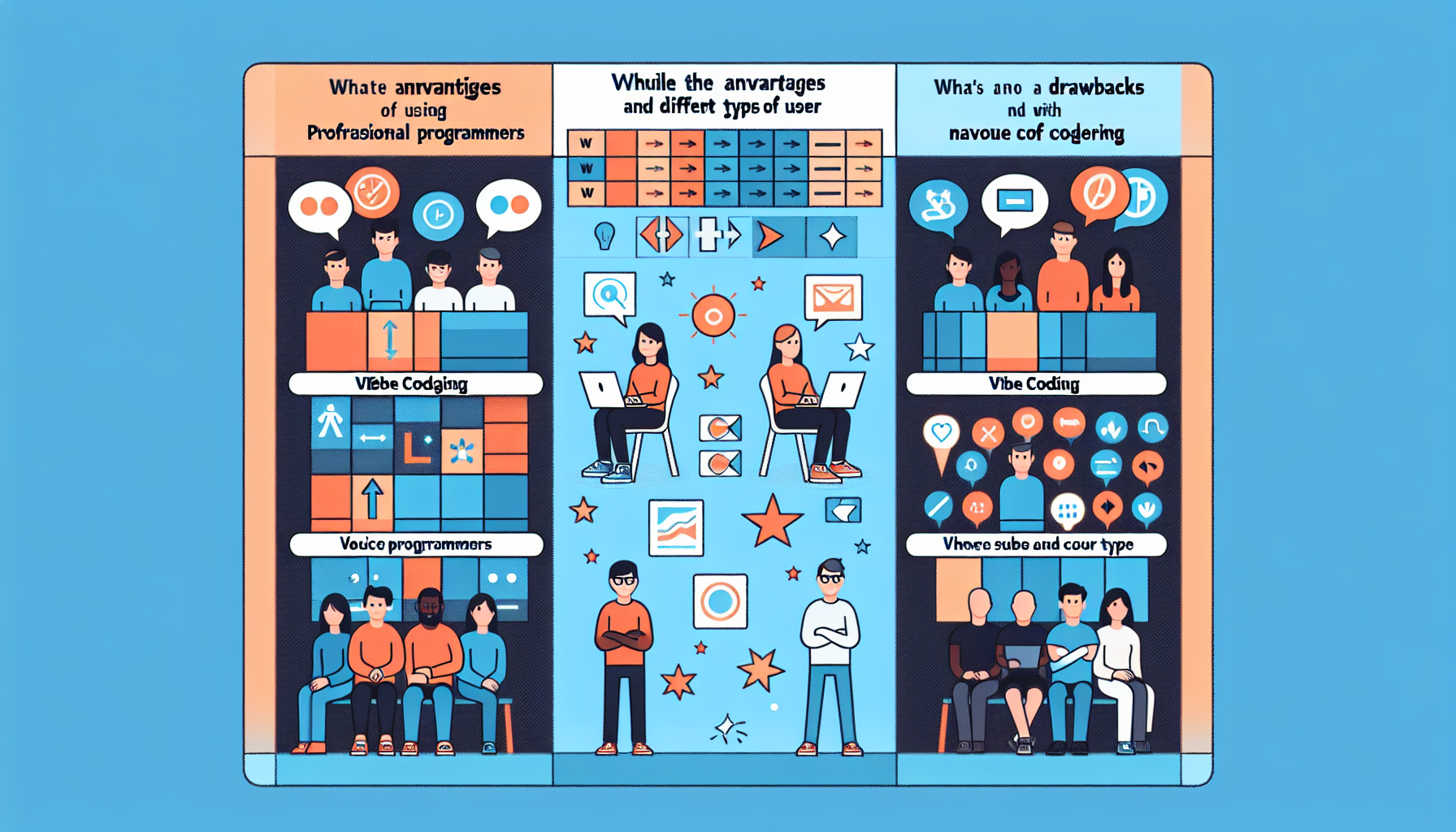 Vibe Coding Advantages and Drawbacks for Different Types of Users