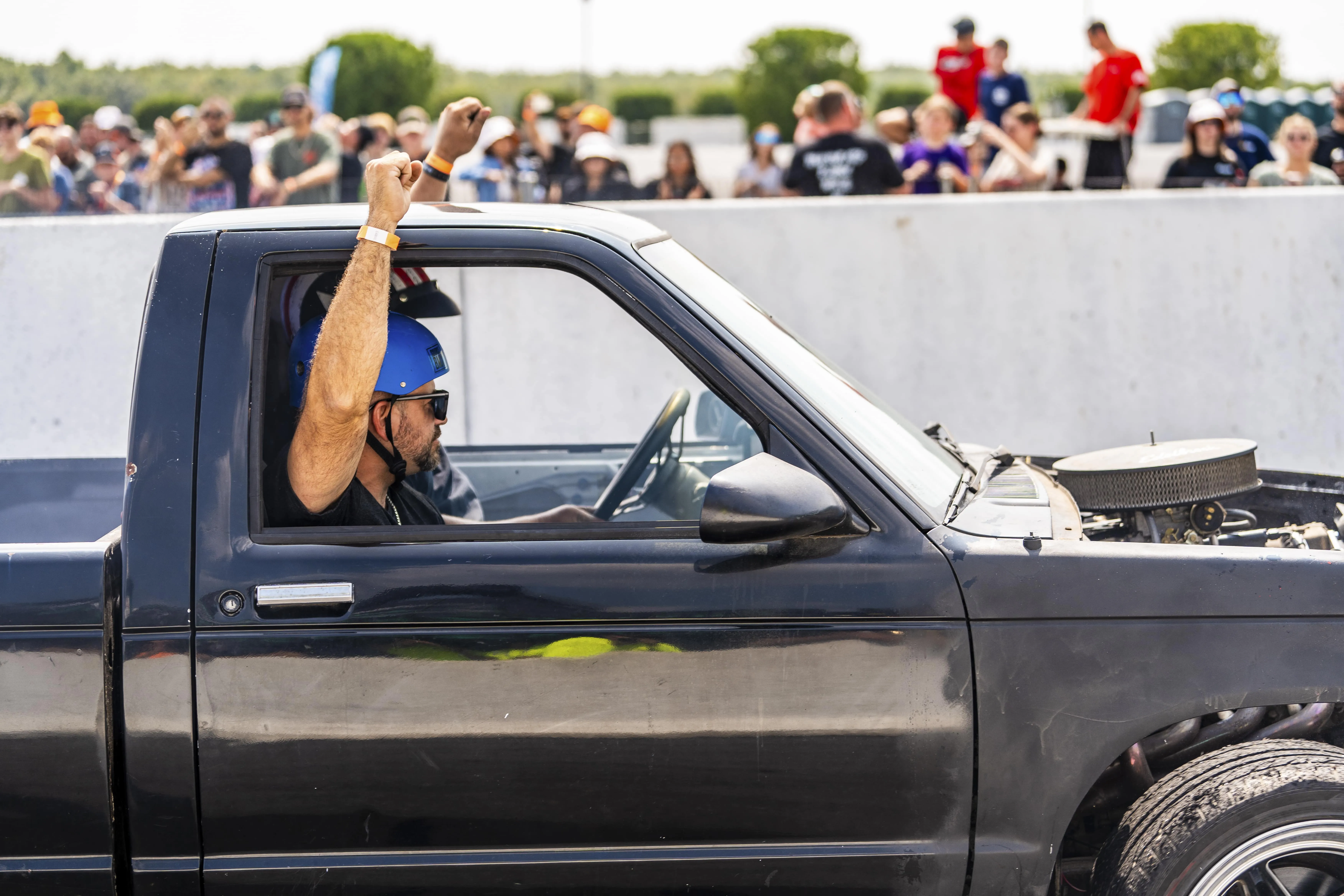 Truck at a car event filmed by Mile 1 Media