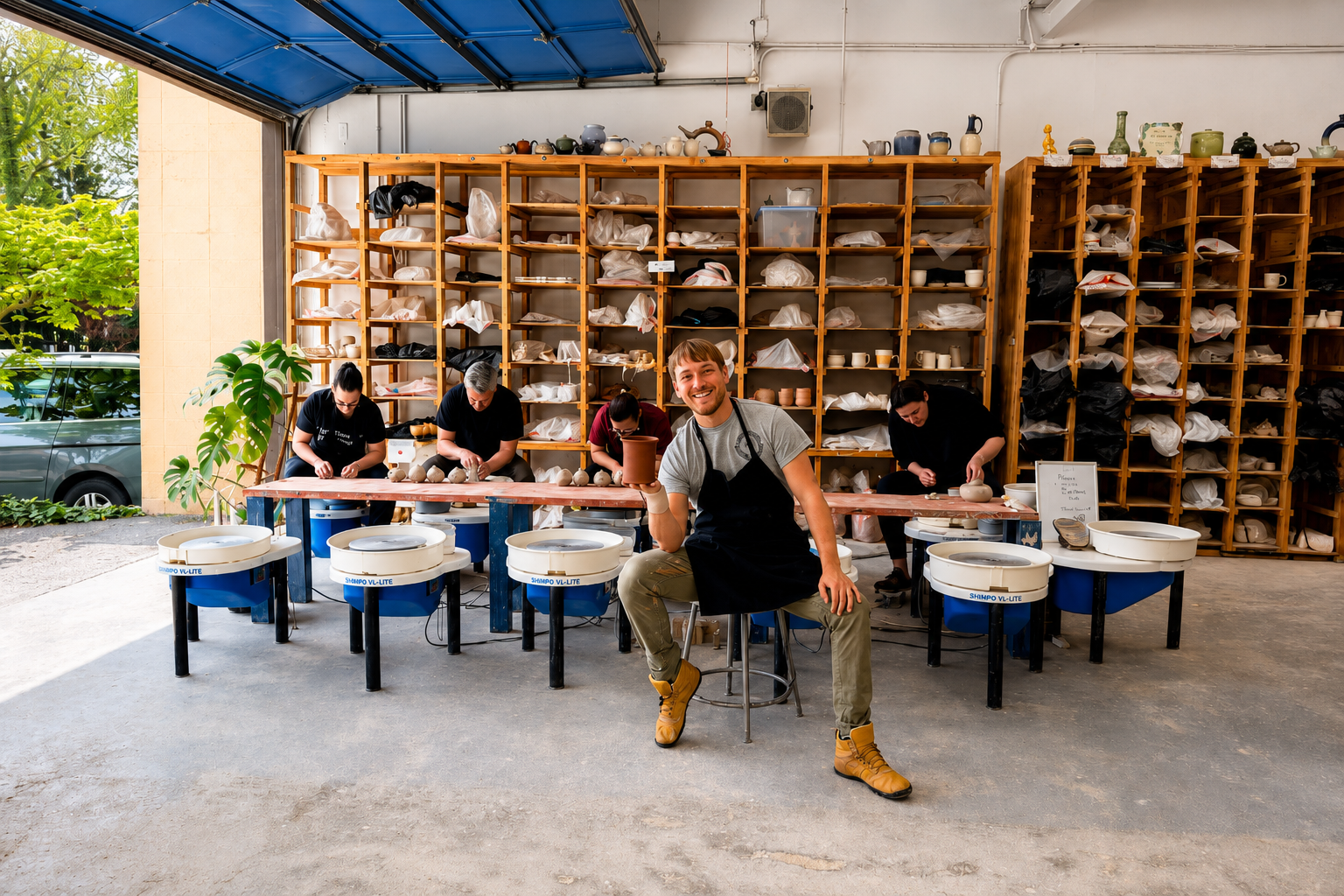 Pottery Combo Workshop: Wheel & Hand-Building
