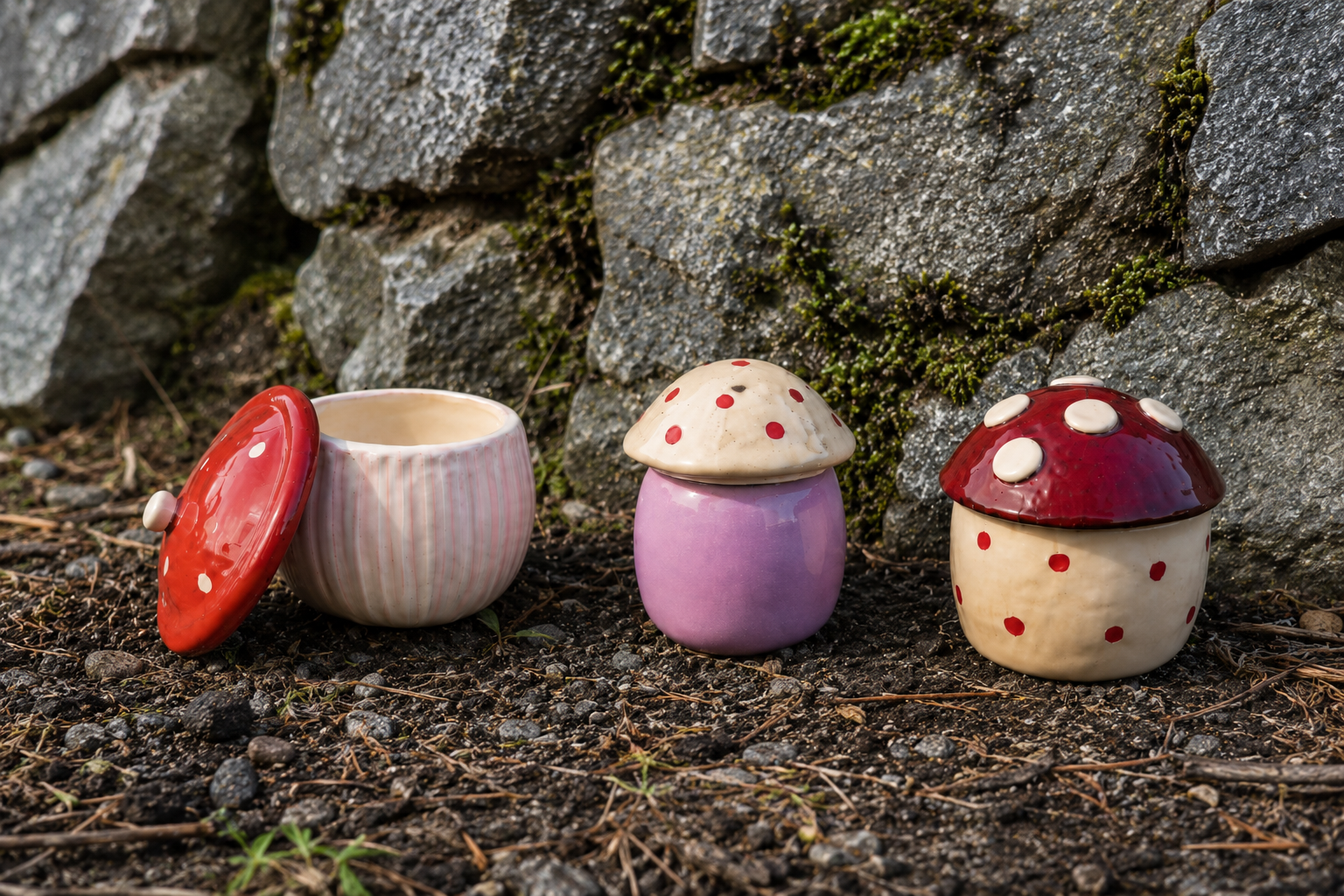 Mushrooms Jars: Hand-Building Workshop