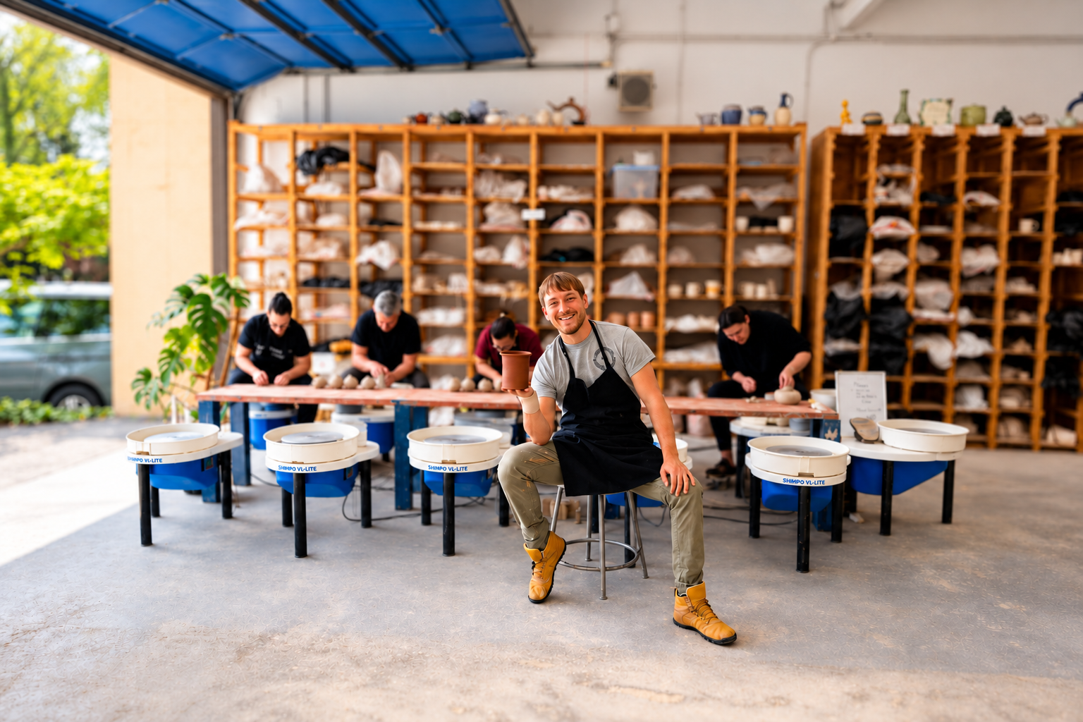 Pottery Combo Workshop: Wheel & Hand-Building
