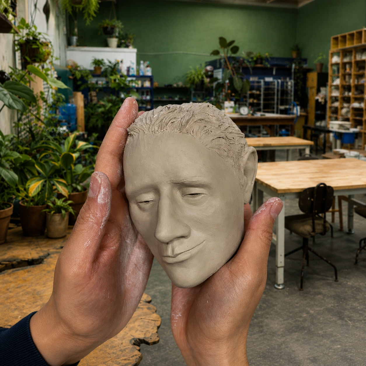 Human Face Sculpting