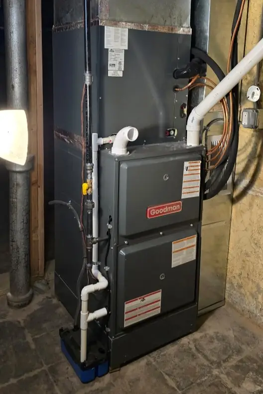 image of a family relaxing after unpacking