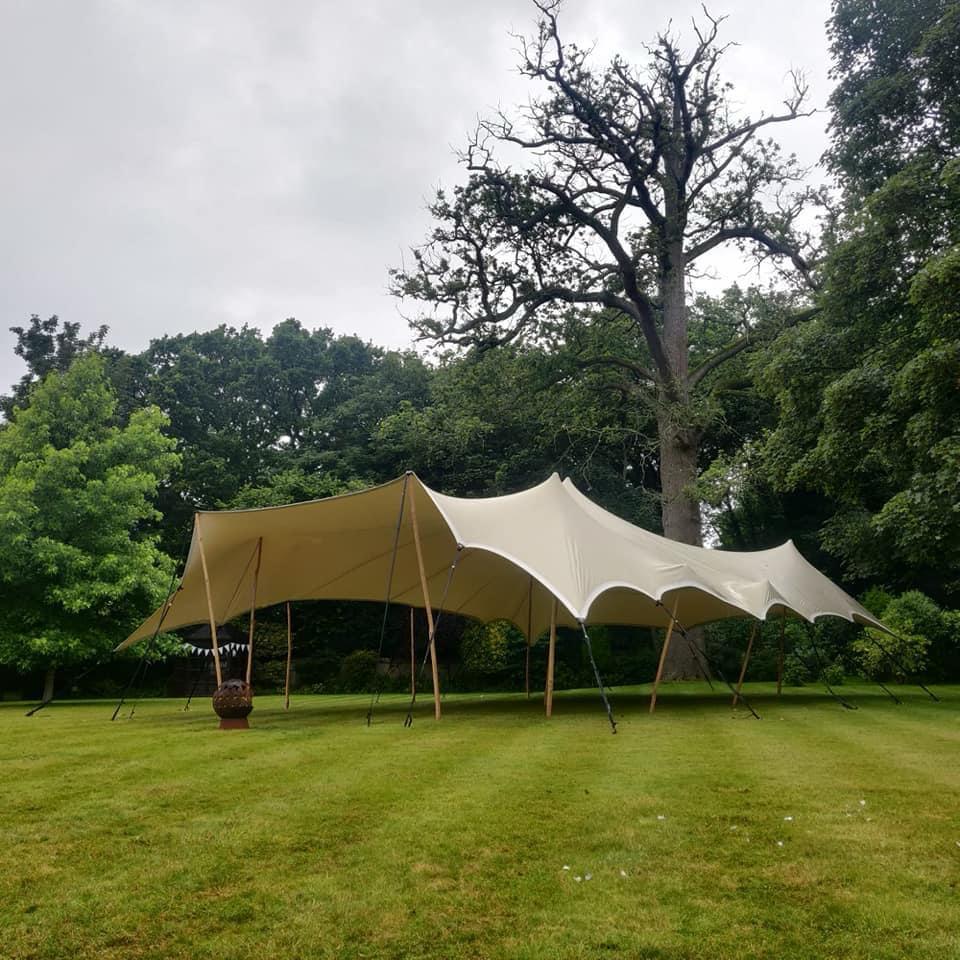 image of event setup at distillery