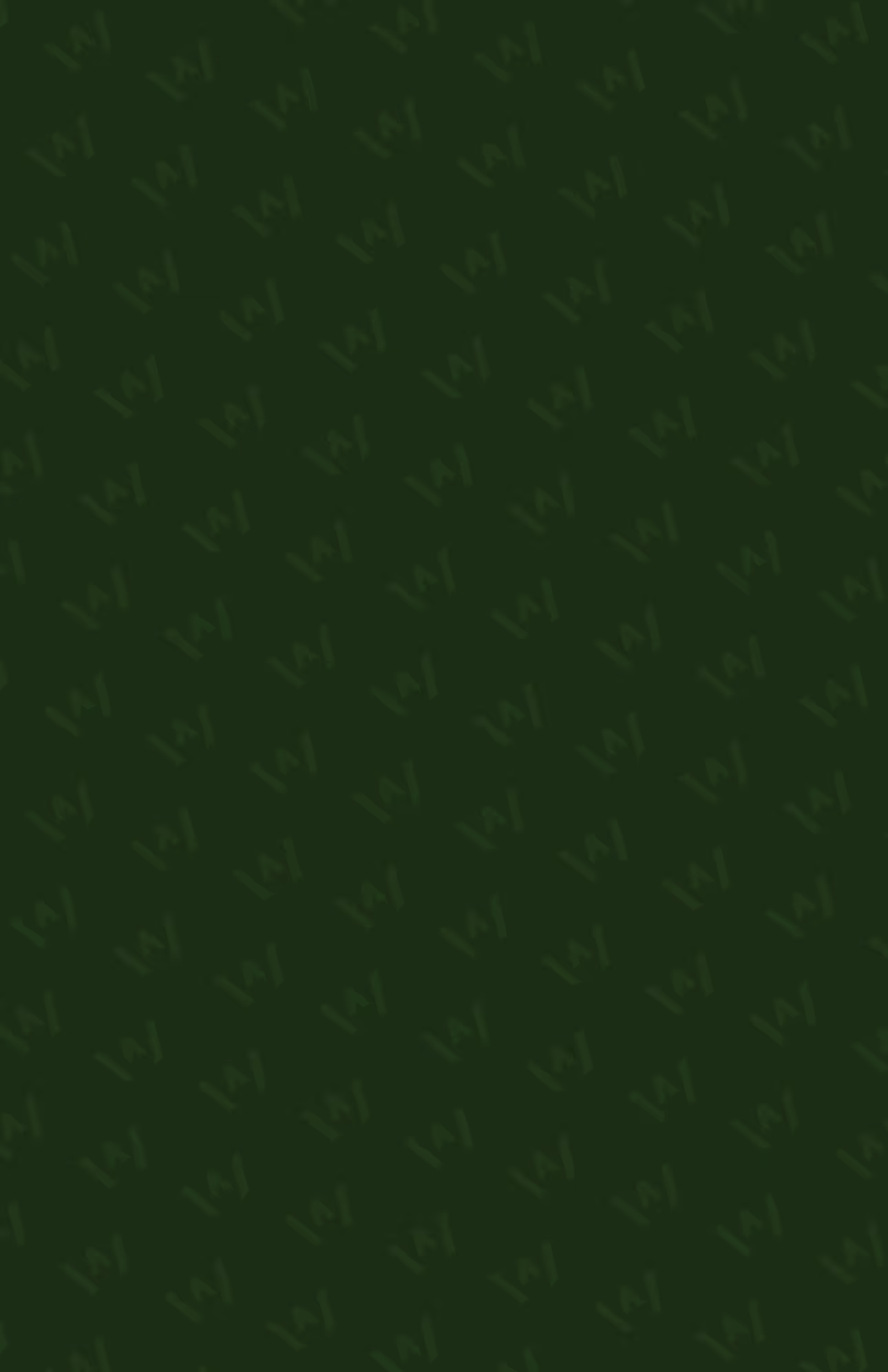 Green background with Woolf Logos all arounf