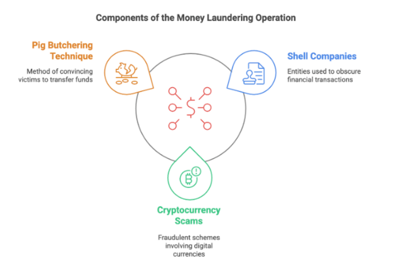 Components of the Money Laundering Operations