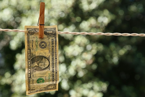 Money 'laundered'