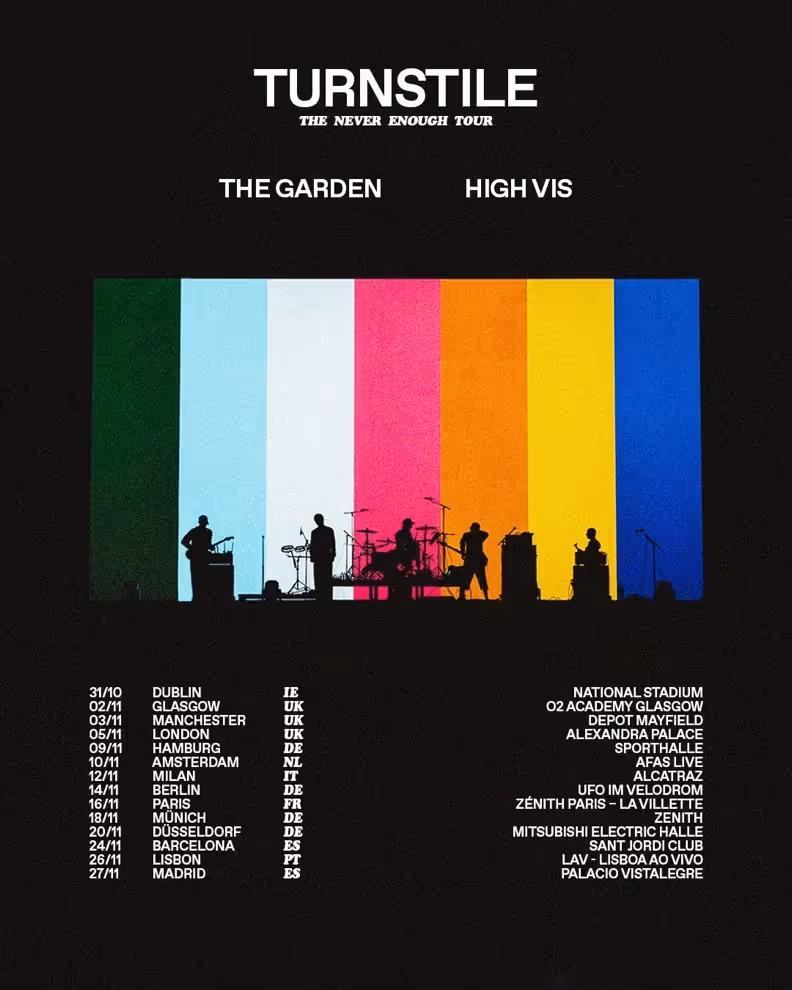Concert Turnstile à Paris