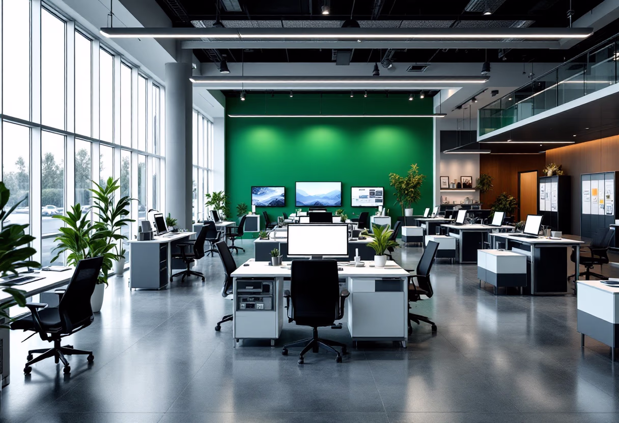 [background image] image of a dealership workspace (for an auto dealership)