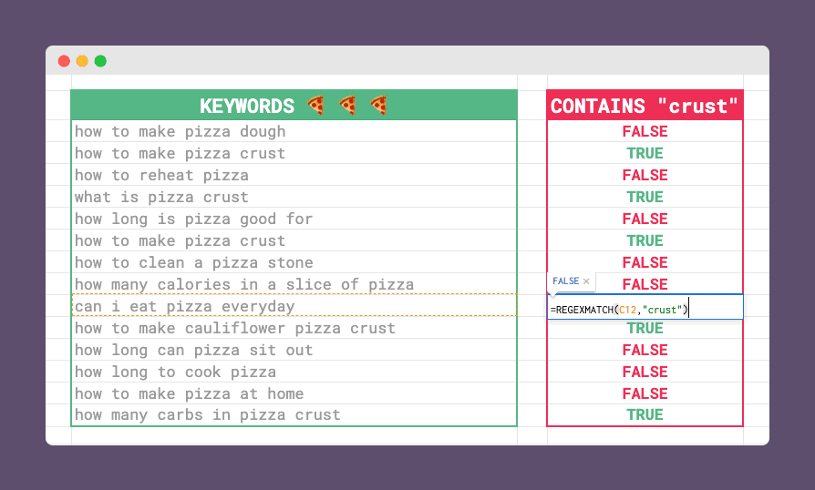 How To Use REGEXMATCH in Google Sheets (+ Examples)