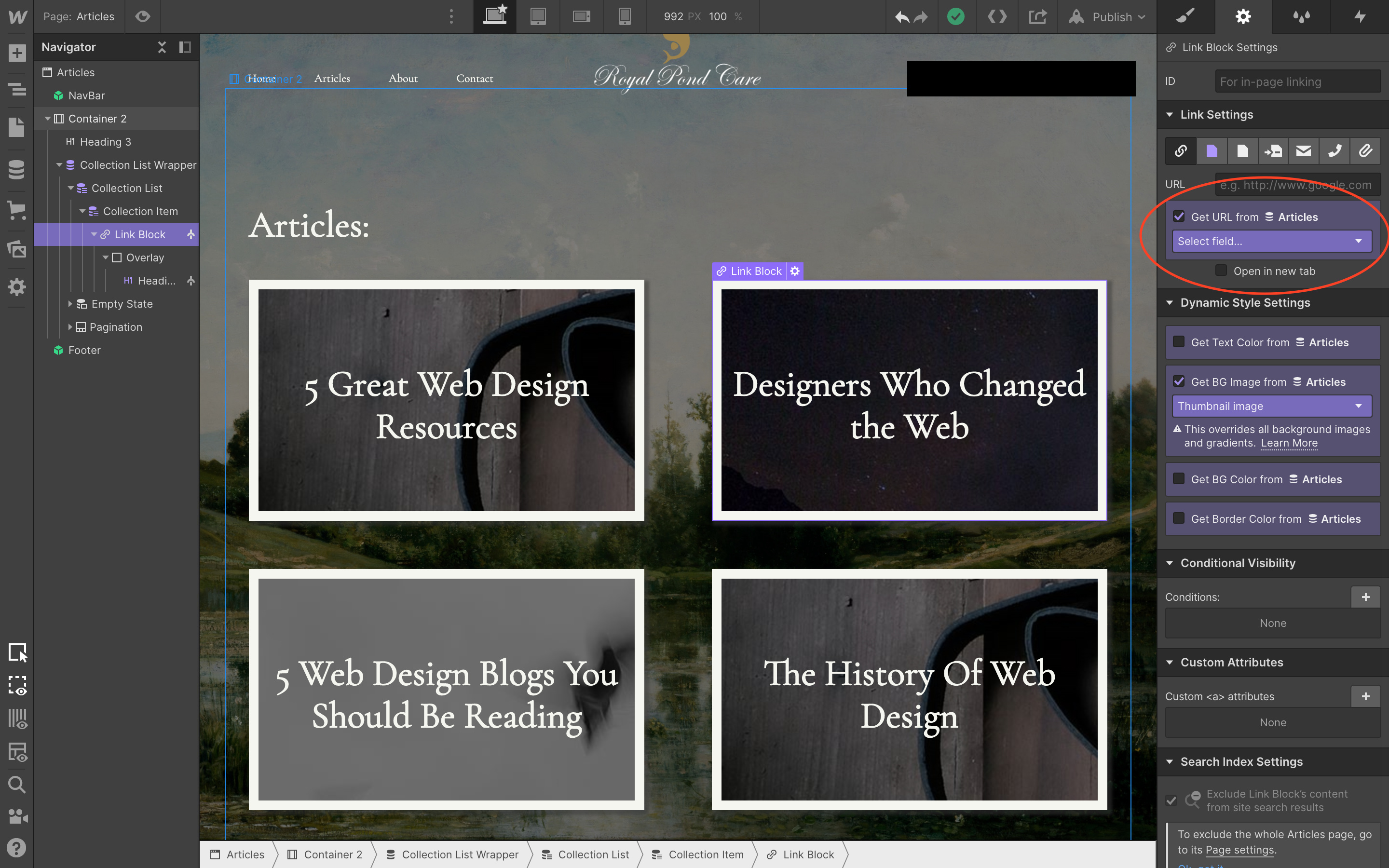 Referring a Collection List Item to its Associated Collection Page - CMS -  Forum | Webflow