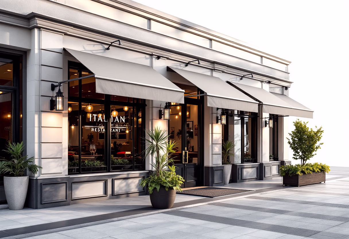 image of the restaurant building (for an italian restaurant)